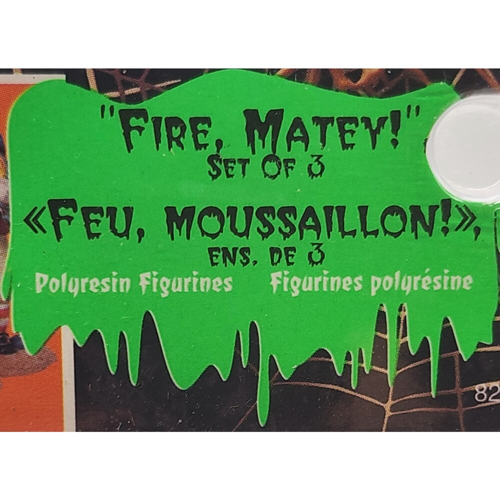 Rare Retired Lemax Spooky Town Halloween ” Fire Matey ” 82498 NOS - Picture 3 of 5